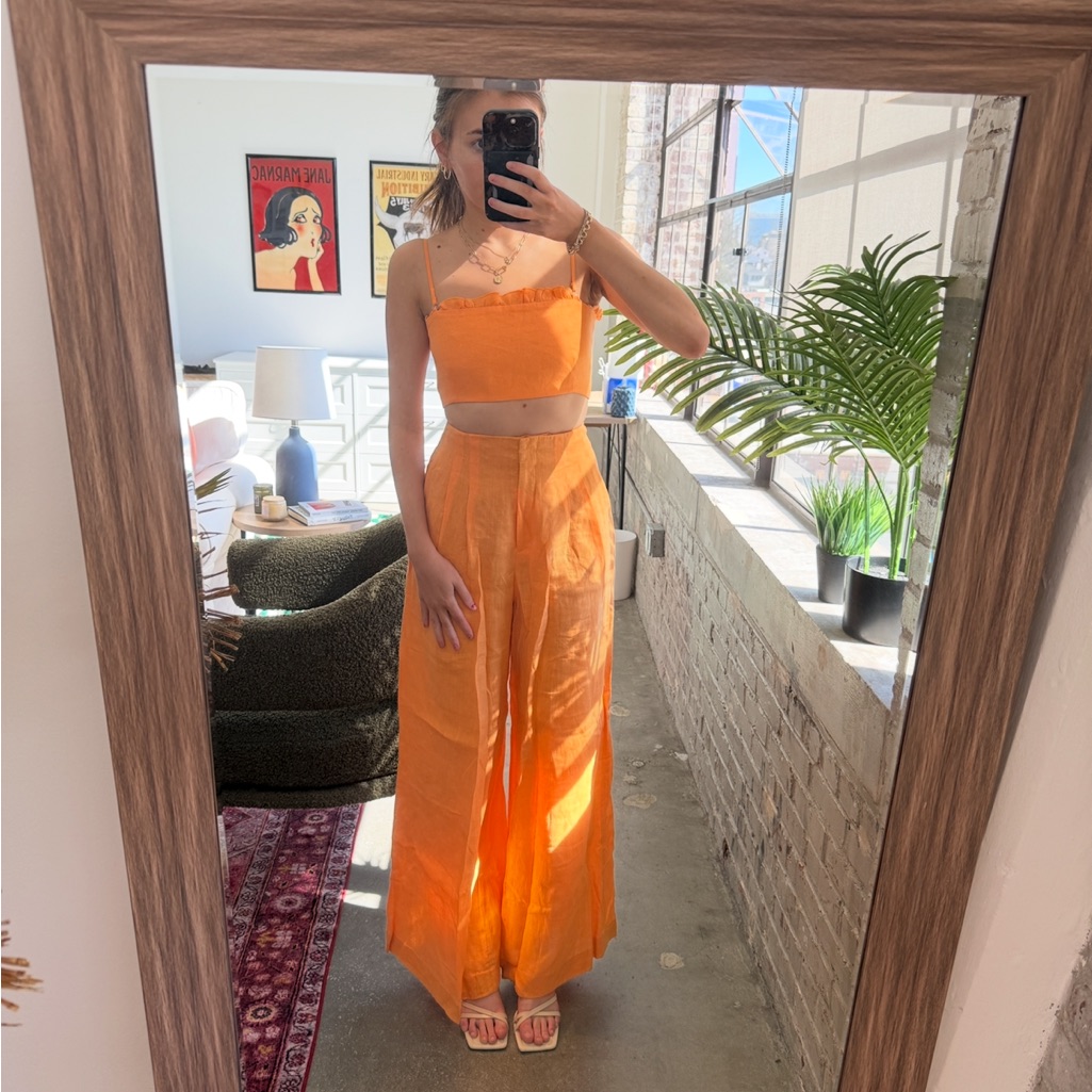 Mirae Paris Mona Set In Orange